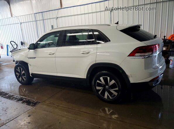 1V2LC2CA2MC207609 2021 VOLKSWAGEN ATLAS White Задня ліва чверть