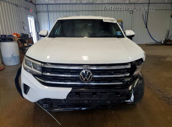 1V2LC2CA2MC207609 2021 VOLKSWAGEN ATLAS White Вид спереду