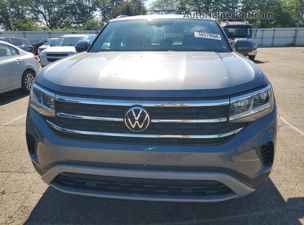1V2LC2CA7MC207587 2021 VOLKSWAGEN ATLAS Серый Вид спереди
