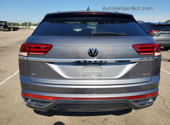1V2LC2CA7MC207587 2021 VOLKSWAGEN ATLAS Серый Вид сзади