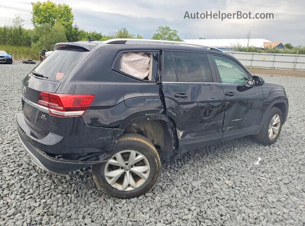 1V2LR2CA0JC545889 2018 VOLKSWAGEN ATLAS Black Հետևի աջ