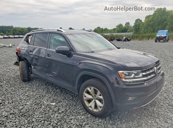 1V2LR2CA0JC545889 2018 VOLKSWAGEN ATLAS Black Առջևի աջ
