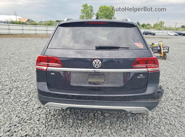 1V2LR2CA0JC545889 2018 VOLKSWAGEN ATLAS Black Հետևի տեսք