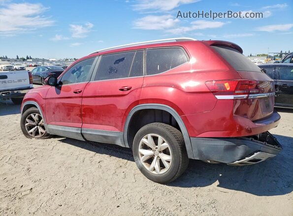 1V2LR2CA1JC548767 2018 VOLKSWAGEN ATLAS Red Trasero izquierdo