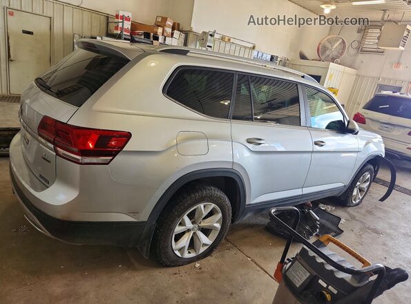 1V2LR2CA2JC573340 2018 VOLKSWAGEN ATLAS Серебряный Задняя правая четверть