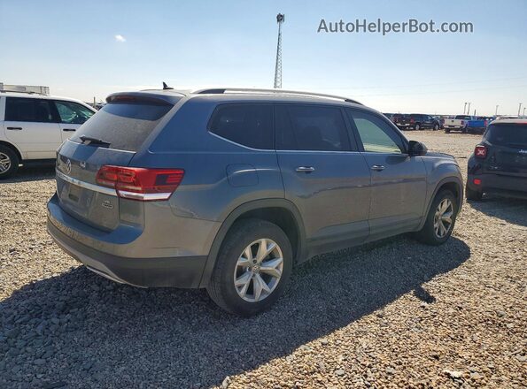 1V2LR2CA7JC582583 2018 VOLKSWAGEN ATLAS Gray Tył prawy