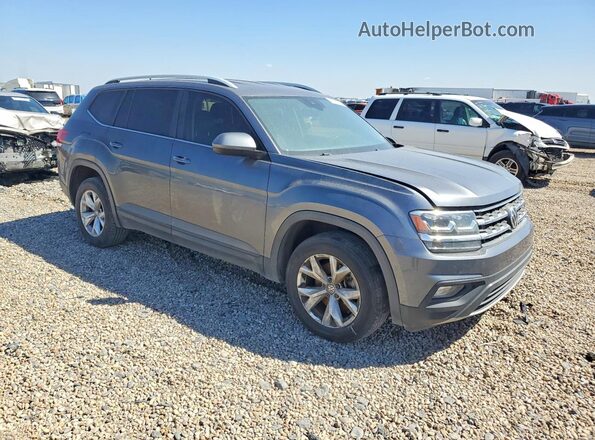 1V2LR2CA7JC582583 2018 VOLKSWAGEN ATLAS Gray Przód prawy