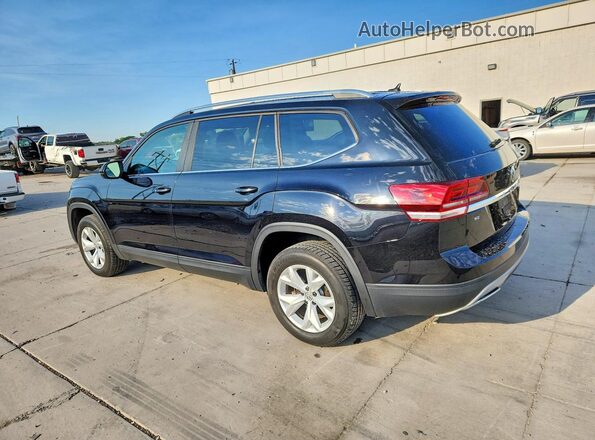 1V2LR2CA8JC514745 2018 VOLKSWAGEN ATLAS Black Tył lewy