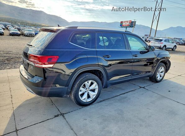 1V2LR2CA8JC514745 2018 VOLKSWAGEN ATLAS Black Tył prawy