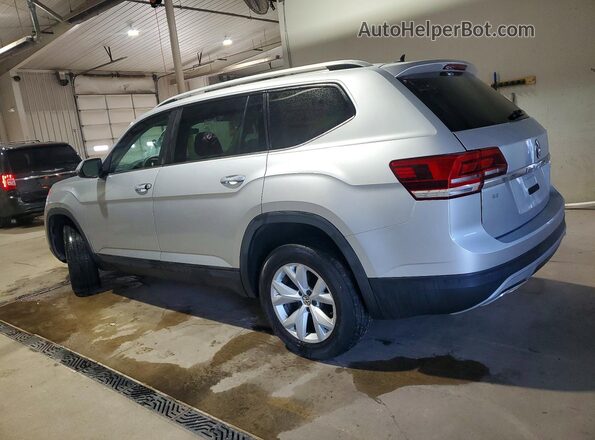 1V2LR2CA9JC507965 2018 VOLKSWAGEN ATLAS Silver Задня ліва чверть