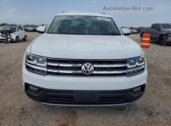 1V2LR2CA9JC555787 2018 VOLKSWAGEN ATLAS White Front view