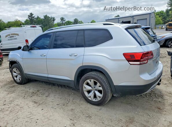 1V2LR2CAXJC543163 2018 VOLKSWAGEN ATLAS Серебряный Задняя левая четверть
