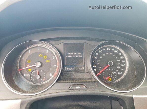 1V2LR2CAXJC543163 2018 VOLKSWAGEN ATLAS Серебряный Вид щитка приборов