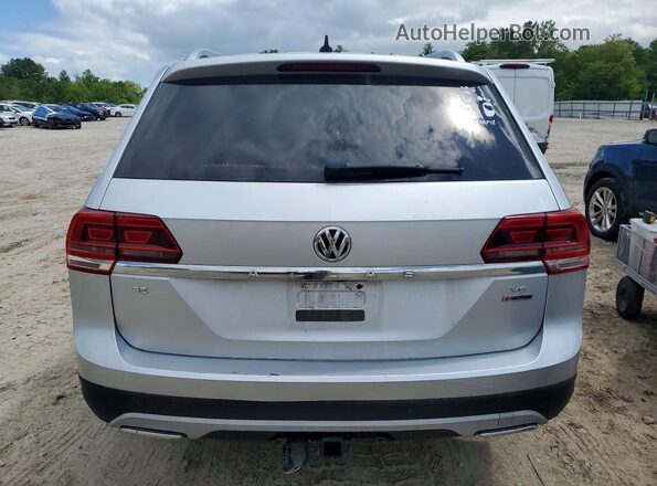 1V2LR2CAXJC543163 2018 VOLKSWAGEN ATLAS Серебряный Вид сзади