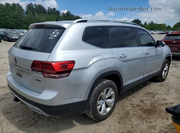 1V2LR2CAXJC543163 2018 VOLKSWAGEN ATLAS Серебряный Задняя правая четверть