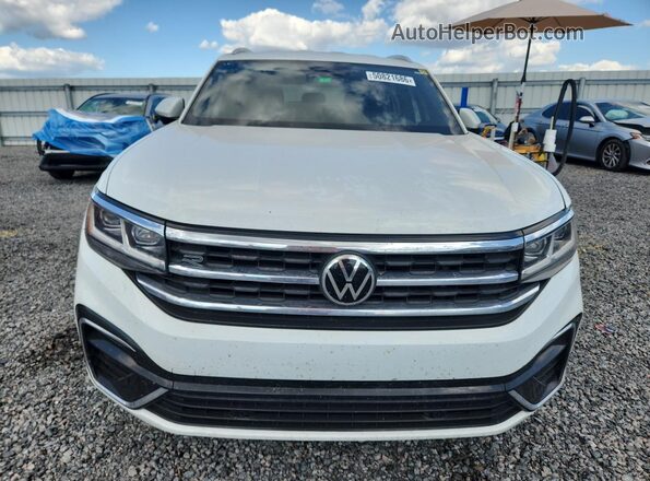 1V2ME2CA8MC214854 2021 VOLKSWAGEN ATLAS White Front view