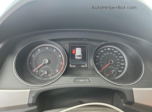 1V2ME2CA8MC214854 2021 VOLKSWAGEN ATLAS White Instrument cluster view