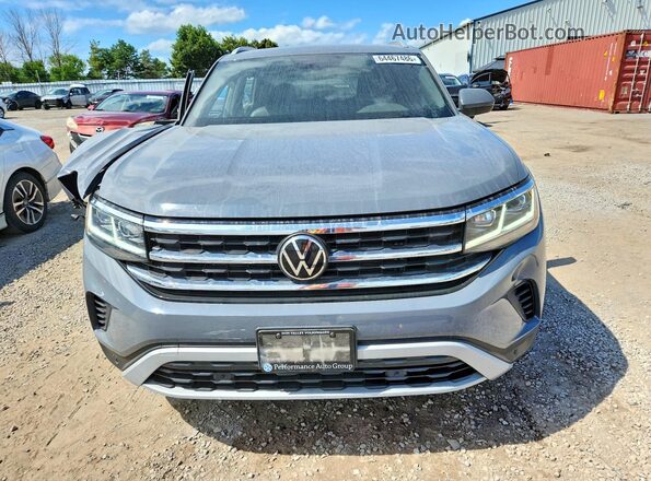 1V2ME2CA9LC215185 2020 VOLKSWAGEN ATLAS Gray Widok z przodu