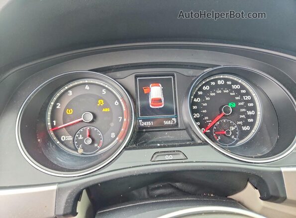 1V2MR2CA1JC566948 2018 VOLKSWAGEN ATLAS White Սարքավորումների վահանակի տեսք