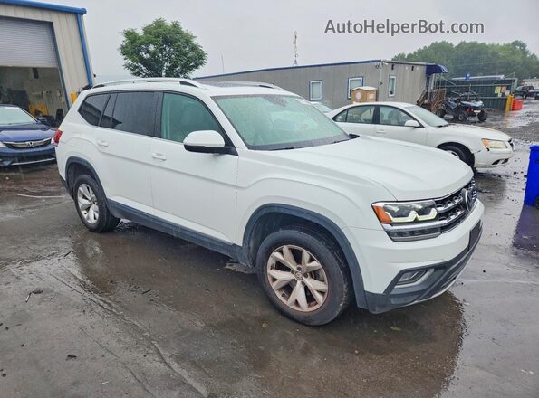 1V2MR2CA1JC566948 2018 VOLKSWAGEN ATLAS White Առջևի աջ