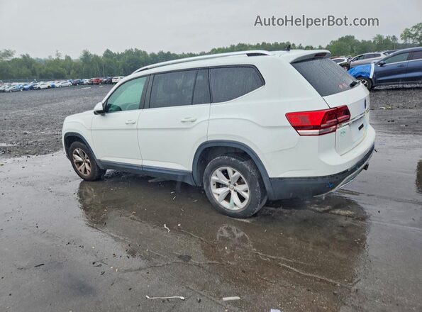 1V2MR2CA1JC566948 2018 VOLKSWAGEN ATLAS White Հետևի ձախ