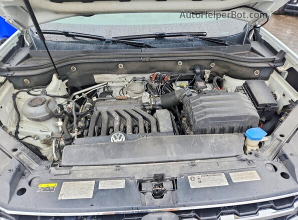 1V2MR2CA1JC566948 2018 VOLKSWAGEN ATLAS White Շարժիչի բաժամունքի տեսք