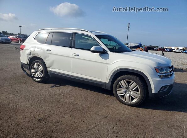 1V2NR2CA7JC546904 2018 VOLKSWAGEN ATLAS White Przód prawy