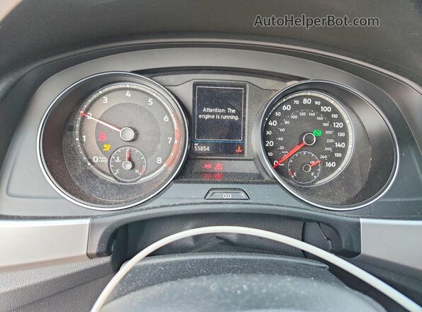 1V2RE2CA4MC203968 2021 VOLKSWAGEN ATLAS Gray Vista del cuadro de instrumentos