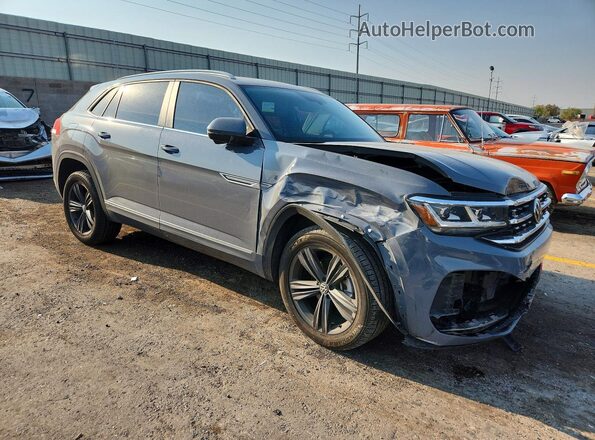 1V2RE2CA4MC203968 2021 VOLKSWAGEN ATLAS Gray Delantero derecho