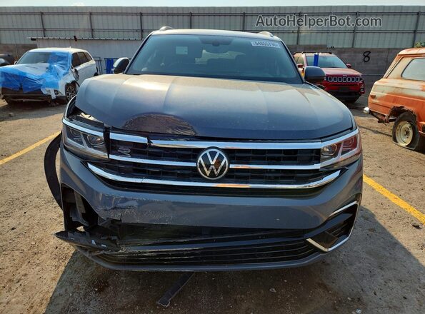 1V2RE2CA4MC203968 2021 VOLKSWAGEN ATLAS Gray Vista frontal