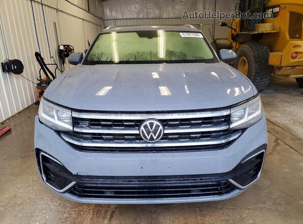 1V2RE2CA6MC215085 2021 VOLKSWAGEN ATLAS Gray Front view