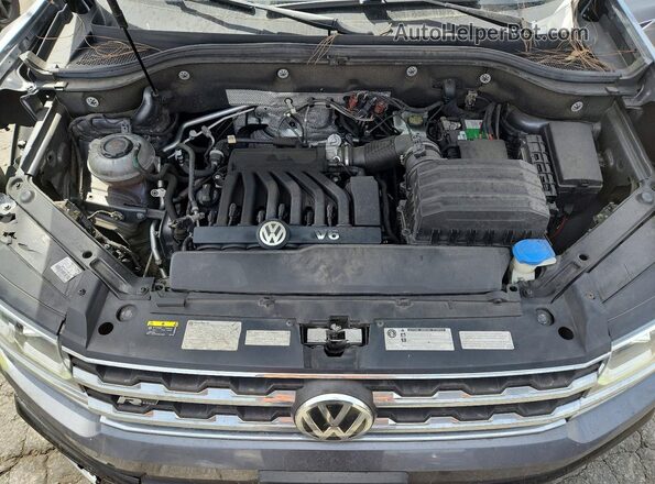 1V2RR2CA4KC590085 2019 VOLKSWAGEN ATLAS Серый Вид подкапотного пространства