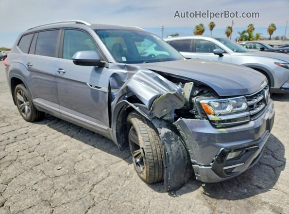 1V2RR2CA4KC590085 2019 VOLKSWAGEN ATLAS Серый Передняя правая четверть