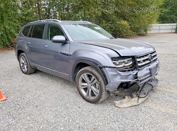 1V2RR2CA8JC559212 2018 VOLKSWAGEN ATLAS Gray Przód prawy