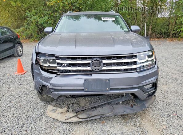 1V2RR2CA8JC559212 2018 VOLKSWAGEN ATLAS Gray Widok z przodu