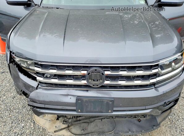 1V2RR2CA8JC559212 2018 VOLKSWAGEN ATLAS Gray Widok komory silnika