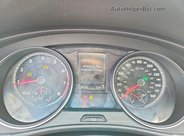 1V2SR2CA5JC591892 2018 VOLKSWAGEN ATLAS White Widok zestawu wskaźników