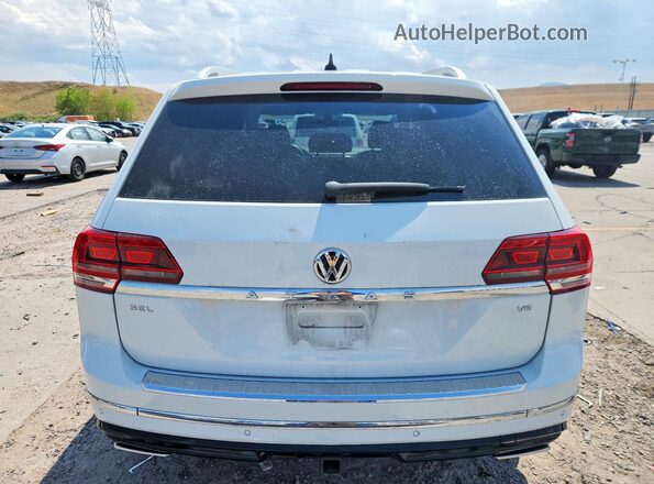 1V2SR2CA5JC591892 2018 VOLKSWAGEN ATLAS White Widok z tyłu
