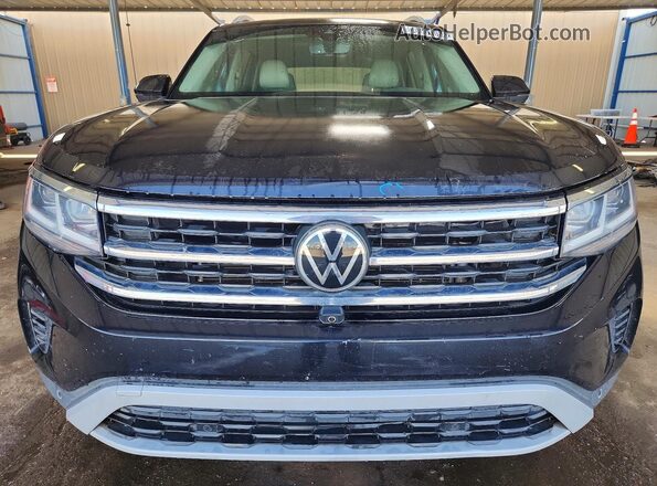1V2TP2CA1MC550402 2021 VOLKSWAGEN ATLAS Black Вид спереду