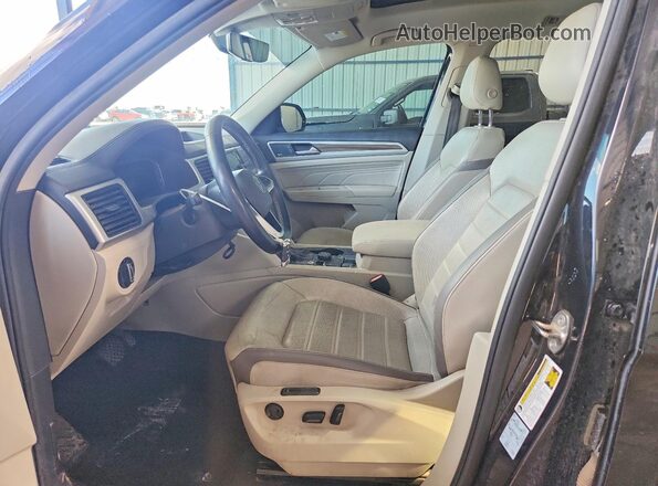 1V2TP2CA1MC550402 2021 VOLKSWAGEN ATLAS Black Вид салону спереду