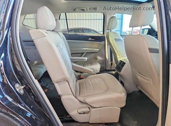 1V2TP2CA1MC550402 2021 VOLKSWAGEN ATLAS Black Вид задніх сидінь