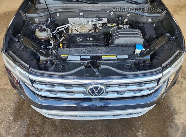 1V2TP2CA1MC550402 2021 VOLKSWAGEN ATLAS Black Вид задньої частини салону