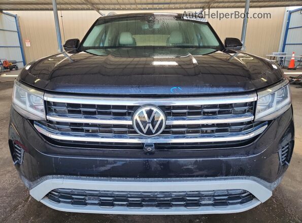 1V2TP2CA1MC550402 2021 VOLKSWAGEN ATLAS Black Панорамний вид салону 360°