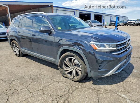 1V2TR2CA5MC537260 2021 VOLKSWAGEN ATLAS Black Delantero derecho
