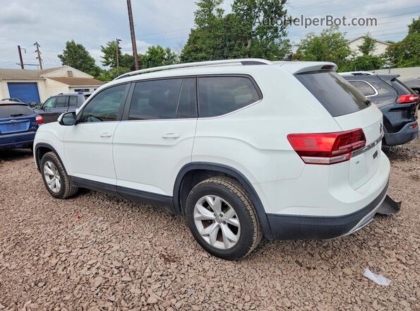 1V2UR2CA4KC579744 2019 VOLKSWAGEN ATLAS Белый Задняя левая четверть