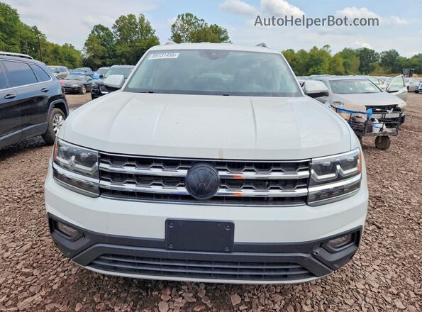 1V2UR2CA4KC579744 2019 VOLKSWAGEN ATLAS Белый Вид спереди