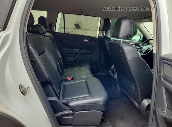 1V2UR2CA4KC579744 2019 VOLKSWAGEN ATLAS Белый Вид задней части салона