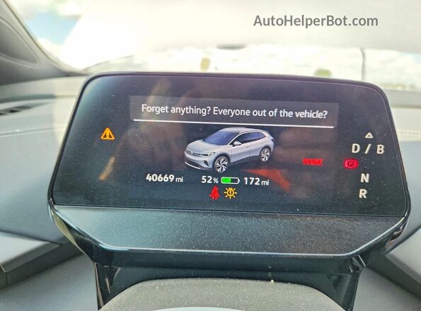 1V2VRPE83RC002550 2024 VOLKSWAGEN ID.4 Gray ხელსაწყოთა პანელის ხედი