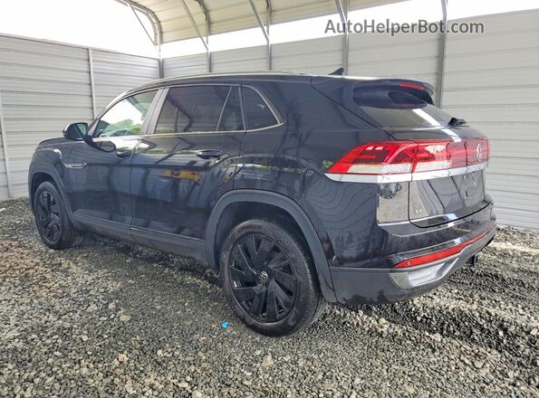1V2WE2CA1SC221098 2025 VOLKSWAGEN ATLAS Black Հետևի ձախ