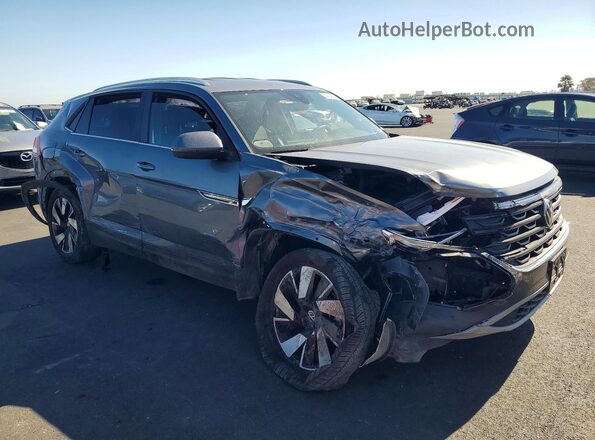 1V2WE2CA5SC222691 2025 VOLKSWAGEN ATLAS Charcoal Передня права чверть